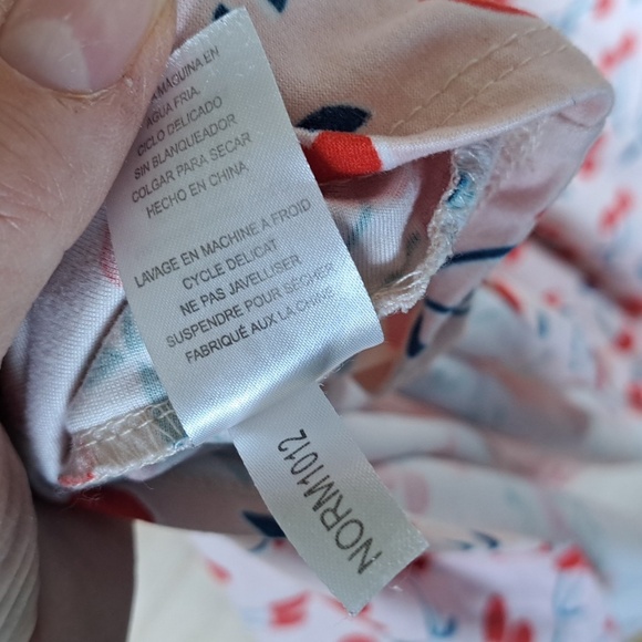 Dot Dot Smile Girly Cherry Print Flutter Sleeve Fit & Flare Flowy Dress Pink - Picture 5 of 9